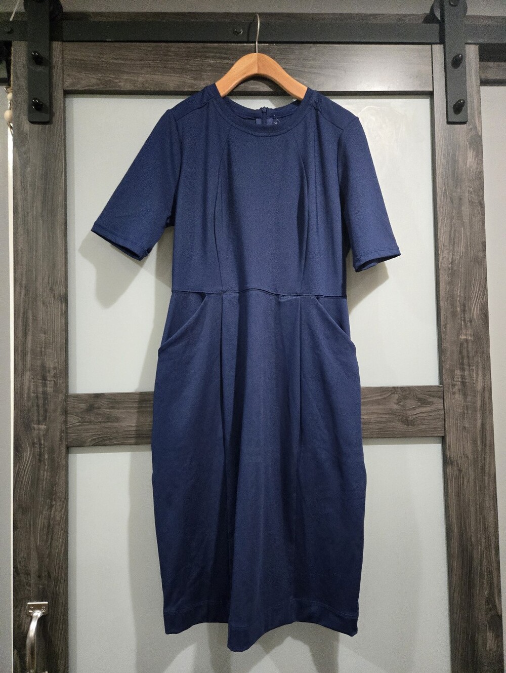 NWOT Wonderwink Slate The Performance Scrub Dress Modern Fit Size Small